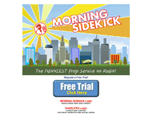 Tablet Screenshot of morningsidekick.com